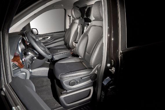 Mercedes V-Class driver seat